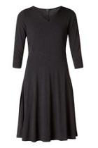  Black Diagonal Dress