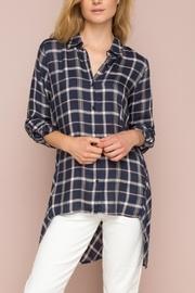  Plaid Hi-lo Shirt