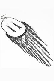  Crystal Fringe Necklace