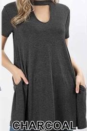  Chocker Neck Tunic