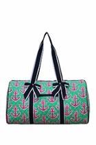  Quilted Anchor Duffel Bag