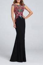  Jersey Sheath Gown