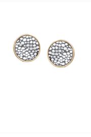  Metallic Stud Earrings
