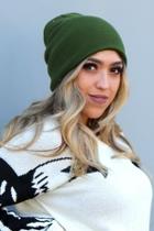 Relaxed Solid Beanie