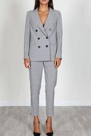  Black Check Blazer