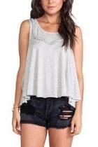  Braided Gray Tank