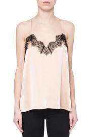  Contrast Lace Silk Camisole