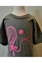  Grey/pink Tennis T-shirt