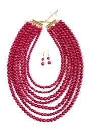  Bead-strand Necklace Set