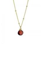  Garnet Trinket Necklace