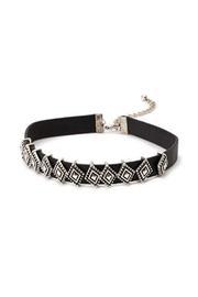 Leather Choker Necklace