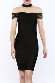  Choker Off Shoulder Bodycon Dress