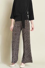  Pine Needle Print Palazzo Pant