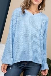  Soft Pocket Sweater