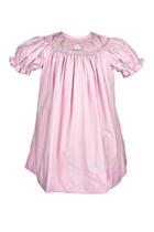  Smocked-pink-birthday Dress