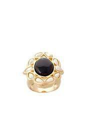  Barroque Black Ring