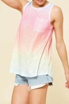  Ombre Rainbow Top