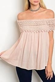  Blush Crochet Blouse