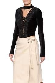  Velvet Choker Top