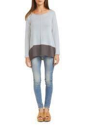  Layered Crewneck Sweater