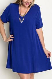 Cobalt T-shirt Dress