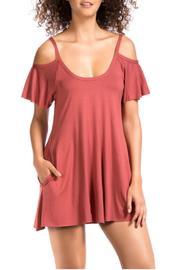  Calista Flutter Sleeve Dress