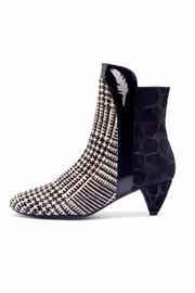  Black & White Booties