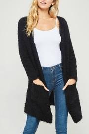  Fuzzy Pocket Cardigan