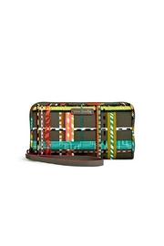  Midtown City Plaid Wristlet