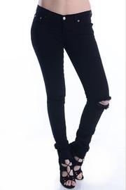  Black Ripped Knee Jeans
