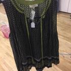  Printed Tassle Dress
