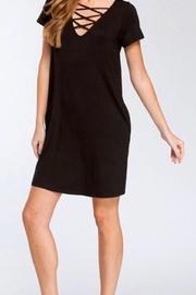  Cross-cross Pocket Dress