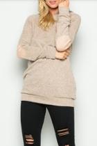  Elbow Patch Hoodie