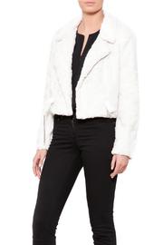  Faux Fur Moto Jacket