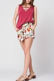  Strap V-neck Tank
