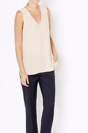  Sleeveless Silk Top