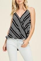  Diagonal Black Tank