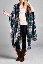 Plaid Printed Shawl