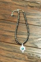  Natural Turquoise Aztec-necklace