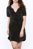  Textured T-shirt Dress