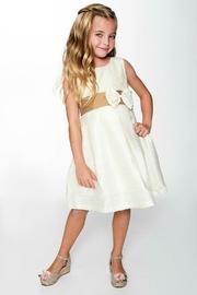 Ivory Two-tone Dress