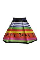  Liquid Print Skirt