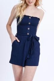  Ruffled Smocked Romper