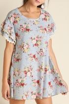  Cotton Floral Dress