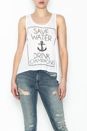  Drink Champagne Tank Top