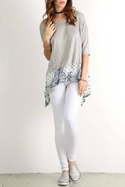  Asymmetric Hem Top