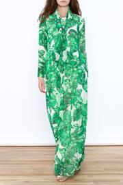  Banana Leaf Print Dress