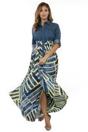  Maxi Denim Dress
