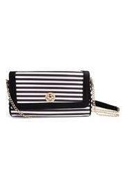  Striped Twist Lock Bag