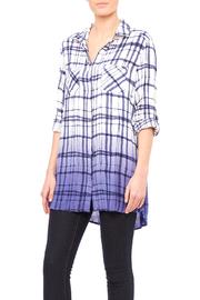  Ombre Blue Top